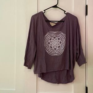 Synergy Organic Clothing 3/4 length top